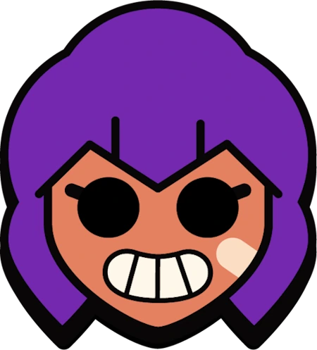 Neutral_Shelly_BrawlStars_Pin emote