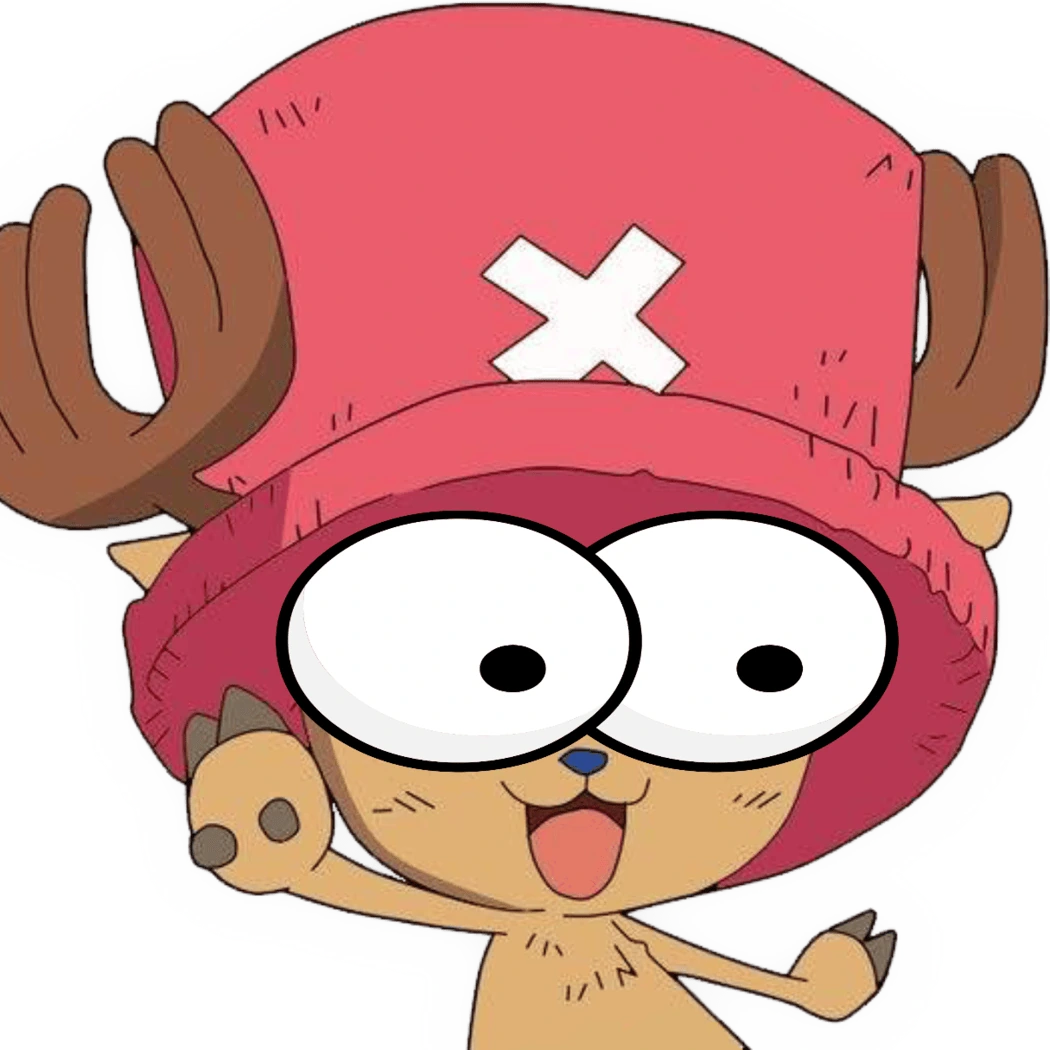 Chopper_ShockedStare emote