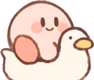 KirbyDuckCute emote