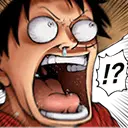 LuffyShocked emote
