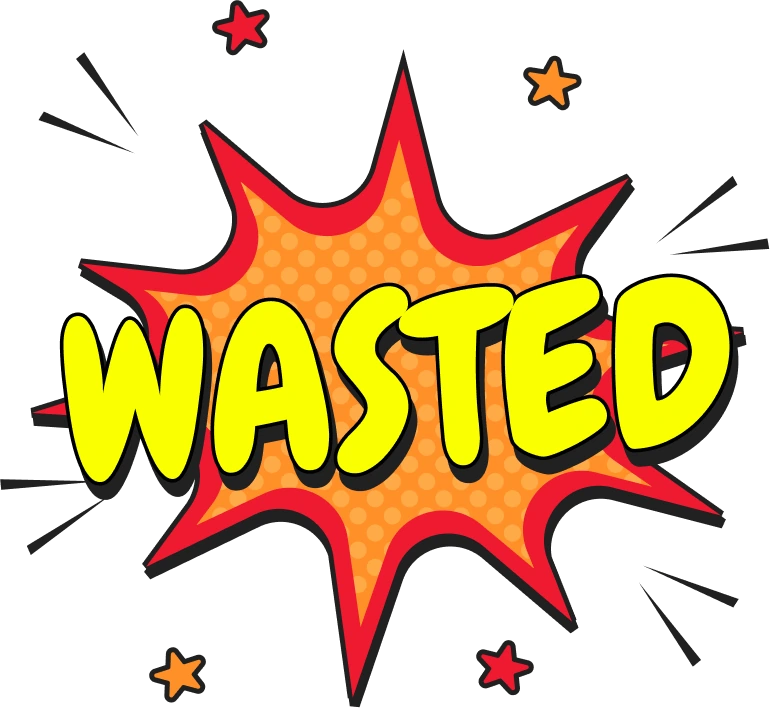 WASTED emote