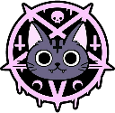 cat_pentagram static emote