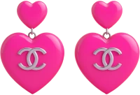 Pink_chanel_earrings emote