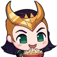 LokiPopcorn emote