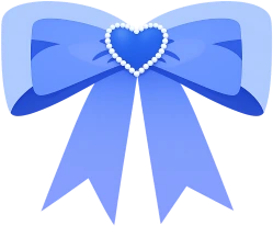 Blueheartbow emote