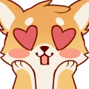 shibahearteyes emote