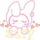 ILY_mymelody emote