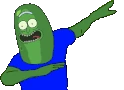 pickle_rick_dab emoji