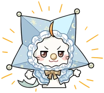 MomoProud static emote