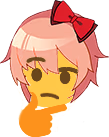 SayoriThinking emote