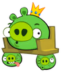 KingPigGettingCarried emote