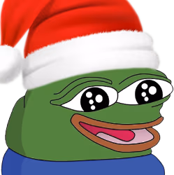 peepoSantaHappy sticker