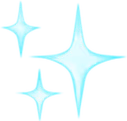 turquoise_sparkles emote