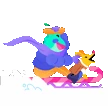 PhibiSled emote