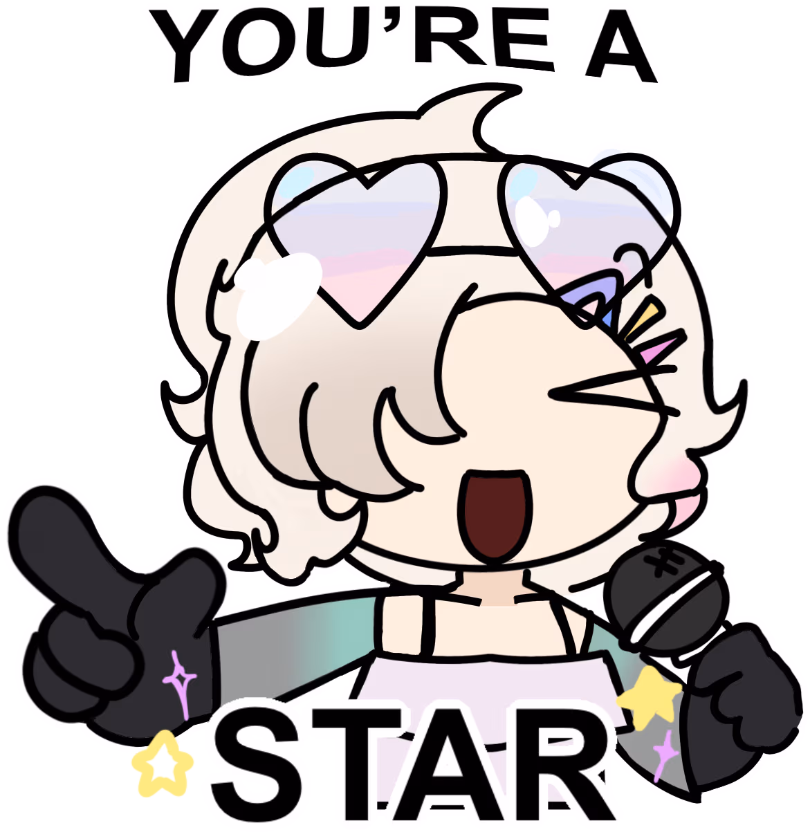 Haku_star emote