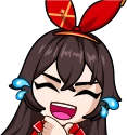 AmberLaugh emote