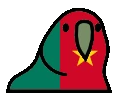 cameroonParrot emote