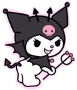 KuromiDevil emote