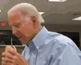 JoeBidenEatinBurgarHeHappy emoji