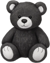 Black_teddybear emote