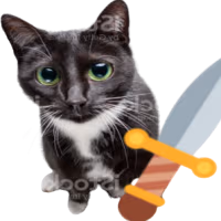 swordcat emote
