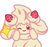 AlcremieWink emote
