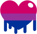 bisexual_dripping_heart emote