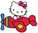 HelloKittyPlane emote
