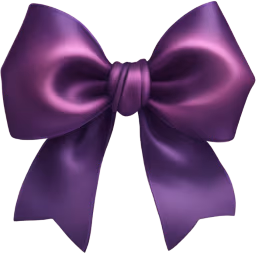 Darkpurplebow emote
