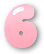 Number_Six_6_Pink emoji