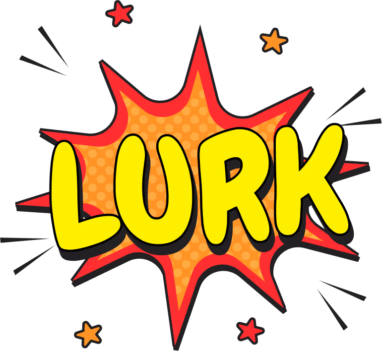 LURK emote