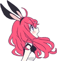 RabbitGirl_OpenMouth emote
