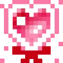 hearts emote