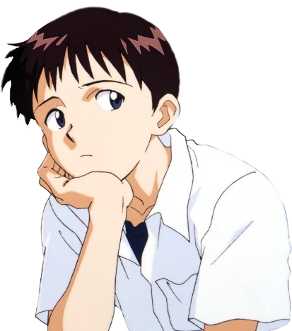 sadshinji emote