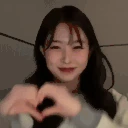 haewonHeart emote