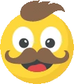 Hipsteremoji emote