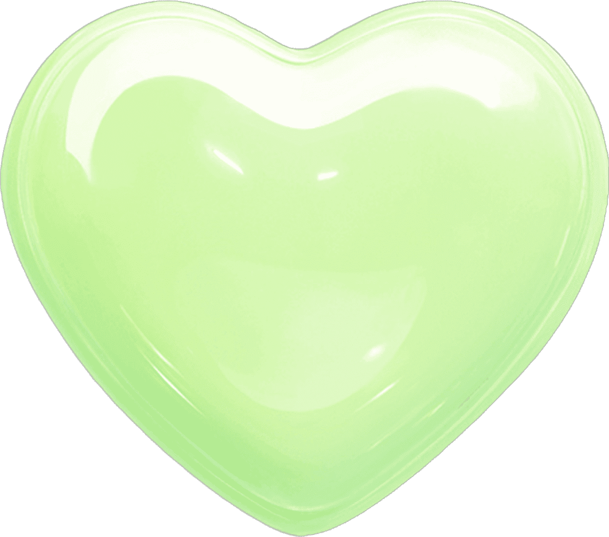 ShinyHeartGreen static emote
