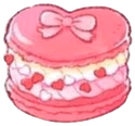 HeartMacaroon emote