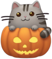 Pumpkinandcat static emote