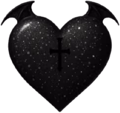 Blackgothheart emote