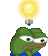 Pepe_think_light emote