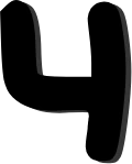 black_four emoji