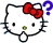 HelloKittyQuestion emote