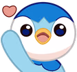 piplup_hi emoji