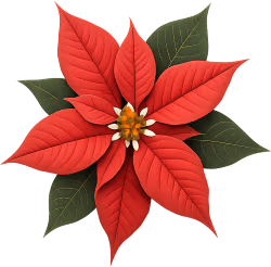 Christmasflower emote