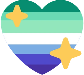 gay_shiny_heart_flag emote