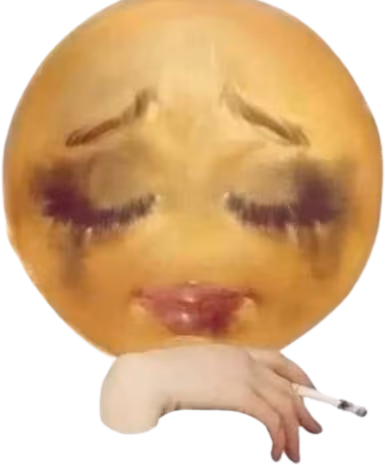 emoji_crying_smoking emote