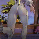daggerAss animated emote