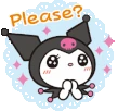 please_kuromi emote