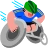 person_blue_wheelchair_race_YT emote